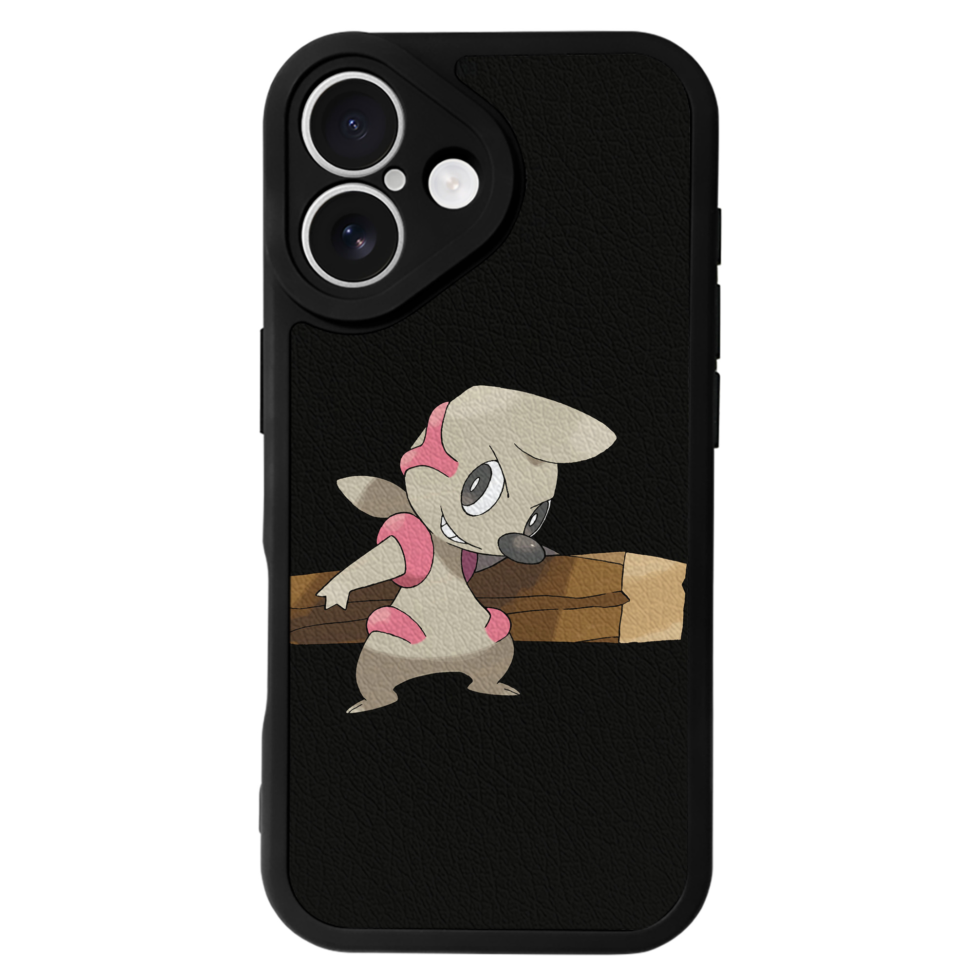 （画像用） ポケットモンスター Pokémon 【iPhone 16シリーズ対応】シリコンスマホケース（レザー調） 材質：シリコン